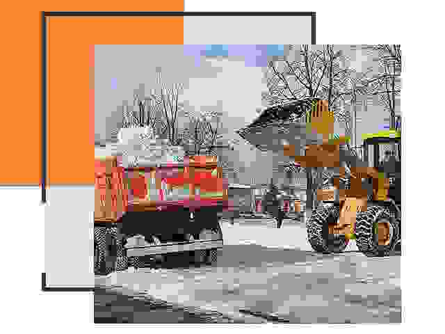 Вывоз снега в чернушке